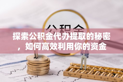 始兴探索公积金代办提取的秘密，如何高效利用你的资金